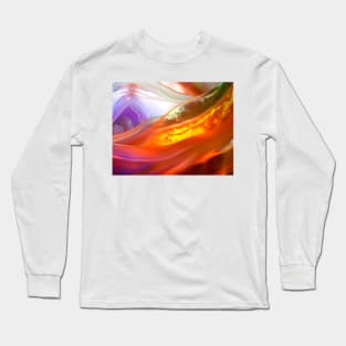 Gemstone Agate Jasper texture 21 Long Sleeve T-Shirt